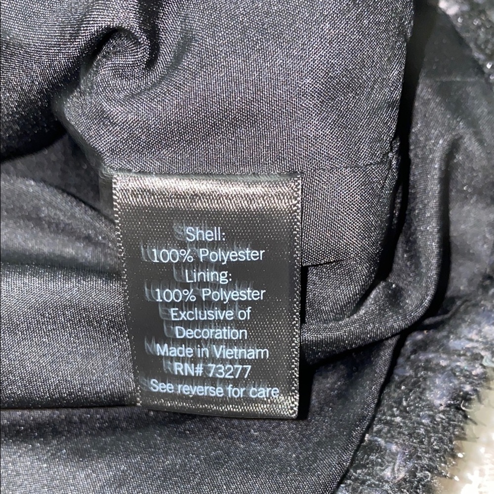 Simply Vera Vera Wang Black Blazer Tweed-Style - Picture 4 of 5